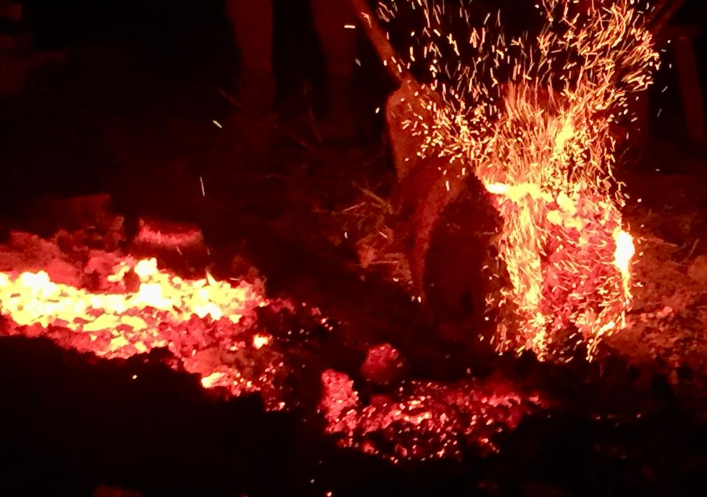 kom ijzer maken in het Hapsdorp!